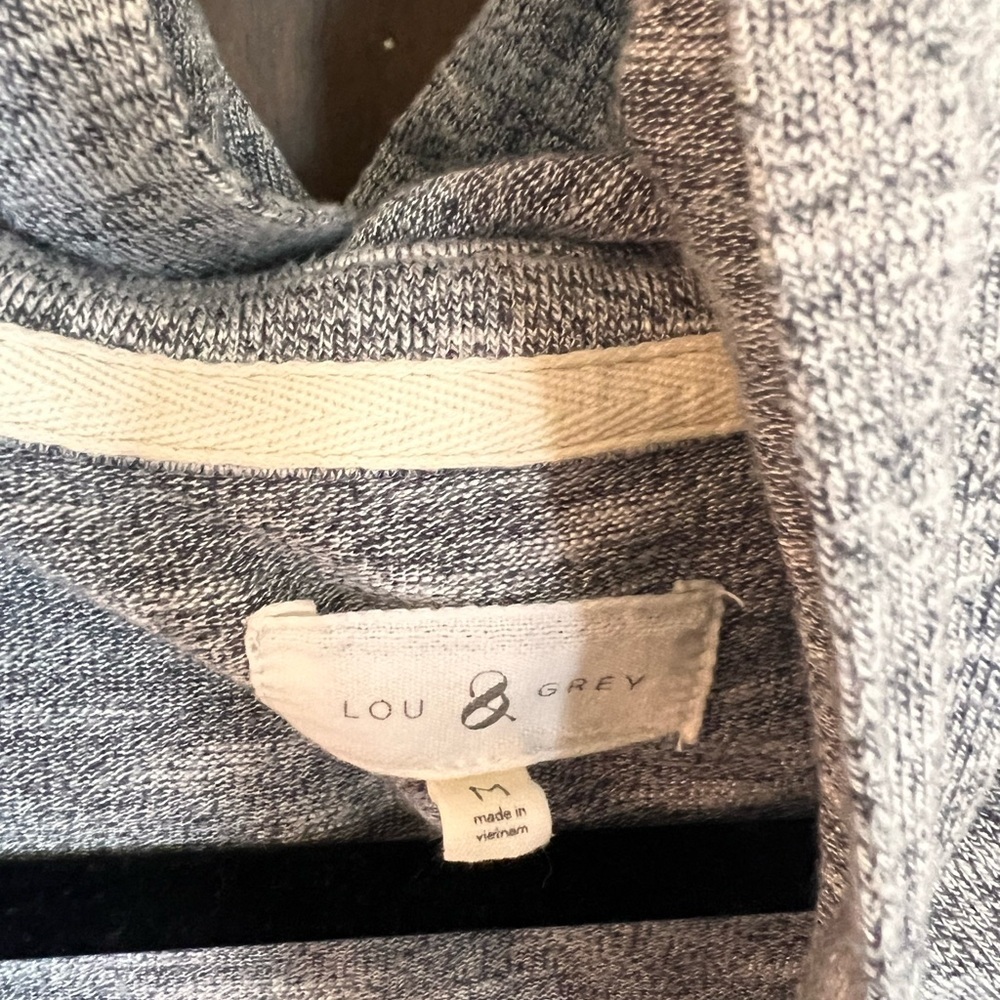 Lou & Grey Gray Knit Sweater - Picture 3 of 3
